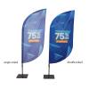 Beachflag Alu Wind 465cm Total Height - 10