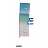 Beachflag Alu Square Print 85 x 265 cm doppelseitig - 0