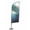 Beachflag Alu Wind 465cm Total Height - 1