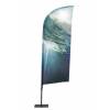 Beachflag Alu Wind 310 cm Gesamthöhe Luxus-Tasche - 1