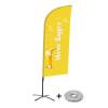 Beach Flag Alu Wind Set 310 With Water Tank Design Fresh Juice - 2