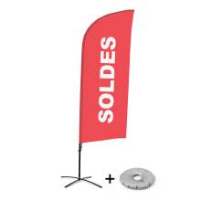 Beach Flag Alu Wind Set 310 With Water Tank Design Sale