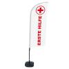 Beachflag Alu Wind Komplett-Set Erste Hilfe Englisch - 6