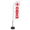 Beachflag Alu Wind Komplett-Set Erste Hilfe Englisch - 8