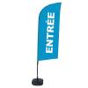 Beachflag Alu Wind Komplett-Set Eingang Grau Deutsch - 31