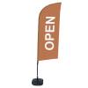 Beach Flag Alu Wind Set 310 With Water Tank Design Open - 32