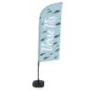 Beachflag Alu Wind Komplett-Set Frischer Fisch Niederländisch - 9