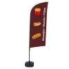 Beach Flag Alu Wind Set 310 With Water Tank Design Snacks - 10