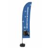 Beach Flag Budget Wind Komplettset Winterreifen Französisch - 1