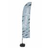 Beach Flag Budget Wind Komplettset Frischer Fisch Französisch ECO - 2