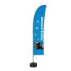 Beach Flag Budget Wind Komplettset Winterreifen Französisch ECO - 3