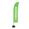 Beach Flag Budget Wind Komplettset  Take Away Gelb Französisch - 15