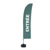 Beach Flag Budget Wind Complete Set Entrance Blue Spanish ECO - 11