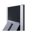 Prospektaufsteller Design Schwarz (Set) - 3