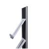 Prospektaufsteller Design Schwarz (Set) - 5
