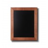 Kreidetafel Holz, flacher Rahmen, schwarz, 56x100 - 17