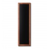 Kreidetafel Holz, flacher Rahmen, schwarz, 40x120 - 18