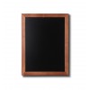 Kreidetafel Holz, flacher Rahmen, schwarz, 56x100 - 30