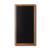 Kreidetafel Holz, flacher Rahmen, schwarz, 56x170 - 20