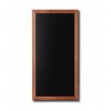 Kreidetafel Holz, flacher Rahmen, schwarz, 56x120 - 20
