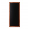 Kreidetafel Holz, flacher Rahmen, schwarz, 35x150 - 21