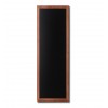 Kreidetafel Holz, flacher Rahmen, schwarz, 56x170 - 22