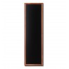 Kreidetafel Holz, flacher Rahmen, schwarz, 56x170 - 23