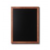 Kreidetafel Holz, flacher Rahmen, schwarz, 56x100 - 31