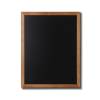 Kreidetafel Holz, flacher Rahmen, schwarz, 56x170 - 24
