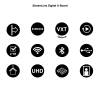 StreamLine Digitaler Kundenstopper Mit 43" Samsung-Bildschirm Schwarz - 15