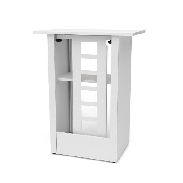Digital Counter Futuro 32" Vertical Nür Gehause, Weiß