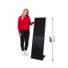 Digital Signage L-stand Nova 24", RAL9005JS - 17