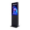 Smart Line Digitale Infostele Doppelseitig Mit 43" Samsung-Bildschirm Schwarz - 0