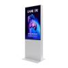 Smart Line Digitale Infostele Doppelseitig Mit 43" Samsung-Bildschirm Weiß - 1