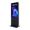 Smart Line Digitale Infostele Doppelseitig Mit 50" Samsung-Bildschirm Schwarz - 3