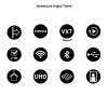 StreamLine Digitale Infostele Mit 43" Samsung-Bildschirm Schwarz - 16