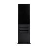 Smart Line Digitale Infostele Regal 6 x A4 Mit 43" Samsung-Bildschirm Schwarz - 8