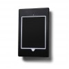 Slimcase Tablet-Halter, Wandmontage, schwarz - 0