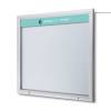 Outdoor Lockable Notice Board LED Topcard - 10