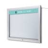 Outdoor Lockable Notice Board LED Topcard - 18