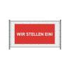 Zaun-Banner 300 x 140 cm Wir Stellen Ein Spanisch Blau - 7