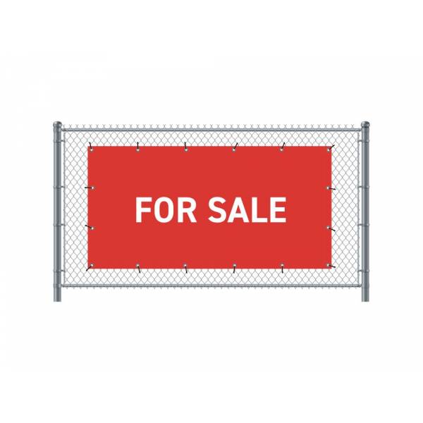 Fence Banner Standard Design Sale