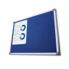 Pintafel Filz 90x120, blau - 0