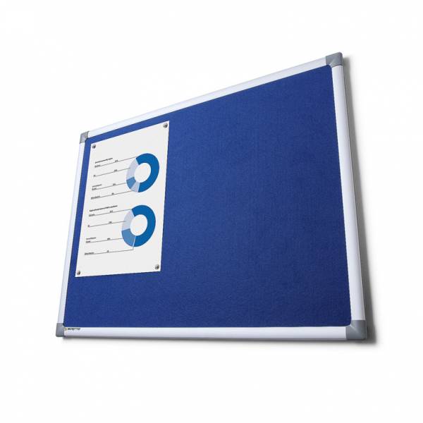 Pintafel Filz 45x60, blau