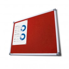 Pintafel Filz 90x120, rot