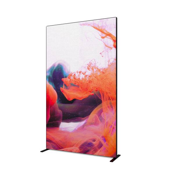 FlexFrame Wand 120 x 200 cm Schwarz