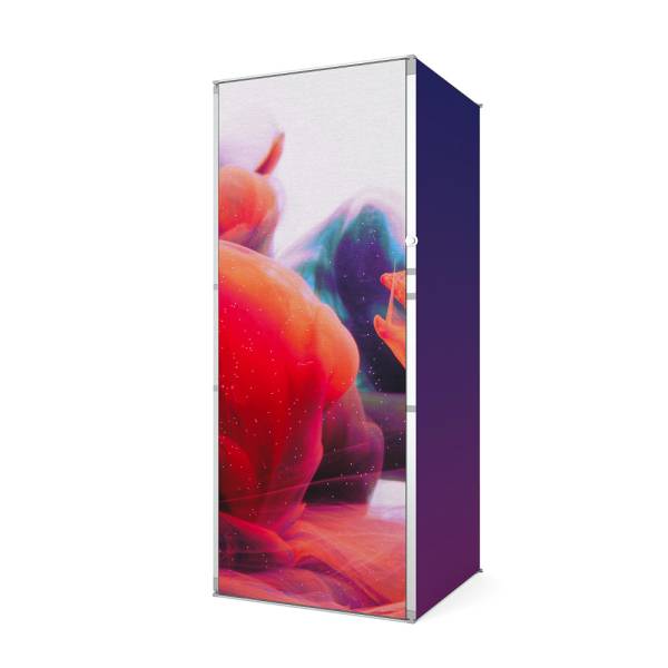 FlexFrame Opbergruimteset 98 x 250 cm Silber  (incl. Extension Set 50 cm)