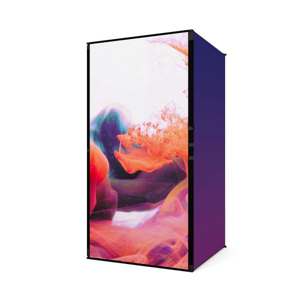 FlexFrame Opbergruimteset 98 x 200 cm Schwarz