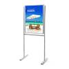 Infoboard 25 mm / Gehrung /doppelseitig, 70x100 - 1