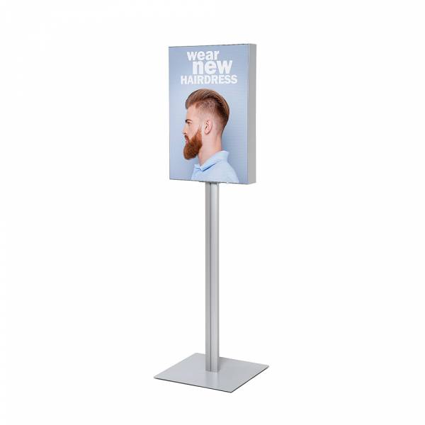 Infoständer Spannstoff-Rahmen 50x70, LED